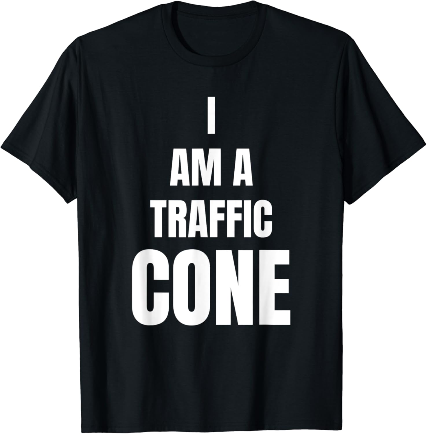 I Am A Traffic Cone Shirt Halloween Costume I'm La TShirt